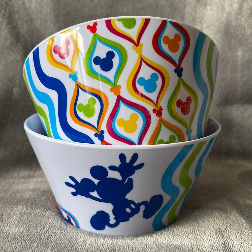 SET of MICKEY BOWL
